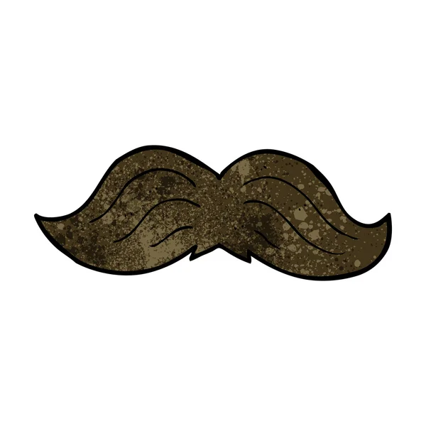 Bigode dos desenhos animados — Vetor de Stock