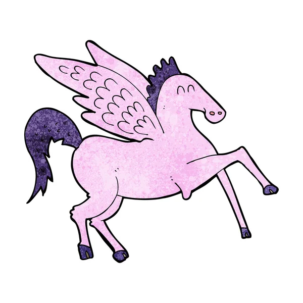 Cartoon pegasus — Stockvector