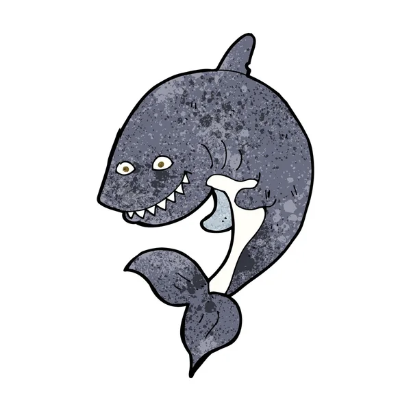 Requin de bande dessinée — Image vectorielle