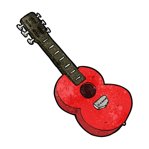 Guitarra desenhos animados — Vetor de Stock