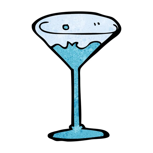Cocktail de desene animate — Vector de stoc