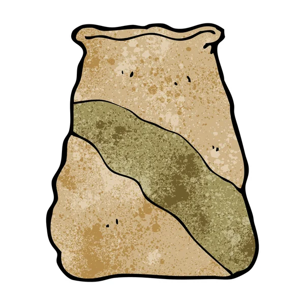 Saco de dibujos animados de patatas — Vector de stock