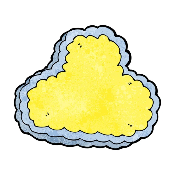 Desenho animado nuvem decorativa —  Vetores de Stock
