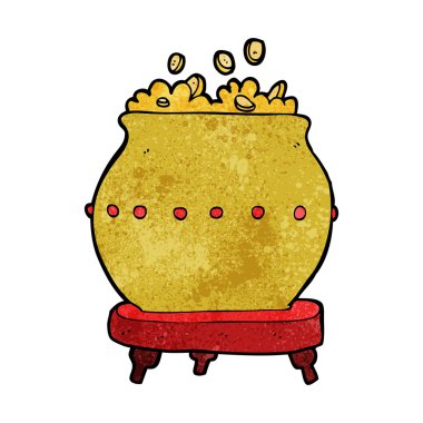 Altın çizgi film pot