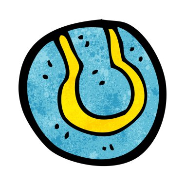 karikatür tenis topu