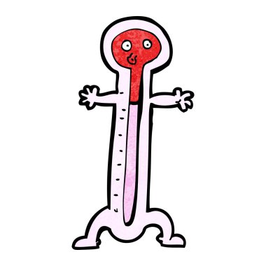 karikatür termometre