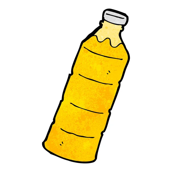 Cartoon Orangensaftflasche — Stockvektor