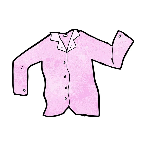 Camisa de dibujos animados — Vector de stock