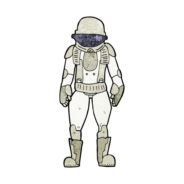 Astronauta de dibujos animados — Vector de stock