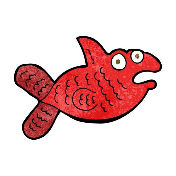 Poisson de dessin animé — Image vectorielle