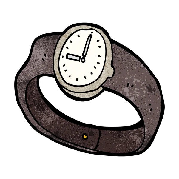 Мультяшные наручные часы — стоковый вектор