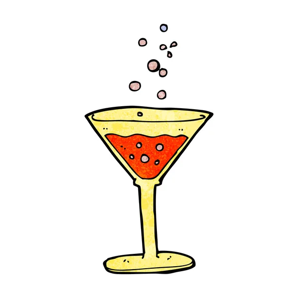 Cartoon cocktail — Stock Vector