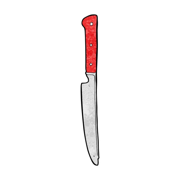 Kreslený kuchyňský nůž — Stockový vektor