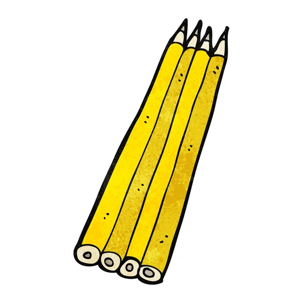 Crayons de couleur dessin animé — Image vectorielle