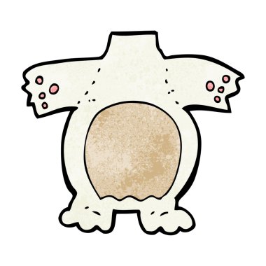 Cartoon kutup ayısı vücut (mix ve maç karikatür veya kendi fotoğraf ekle