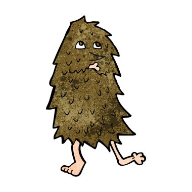 çizgi film canavarı