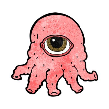 çizgi film uzaylı kafası