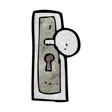 çizgi film kapı kolu