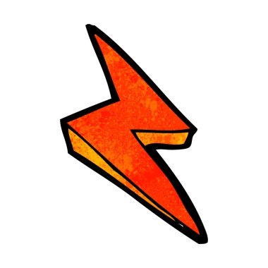 çizgi film yıldırım sembolü