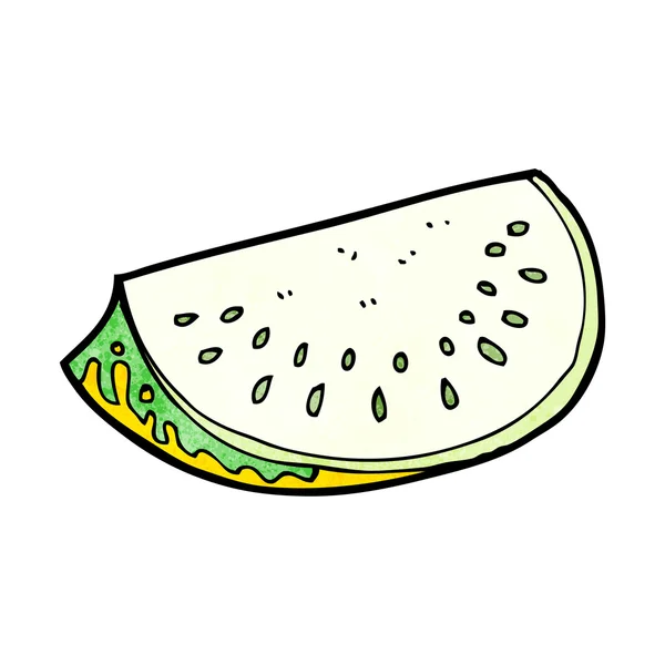 Rebanada de melón de dibujos animados — Archivo Imágenes Vectoriales