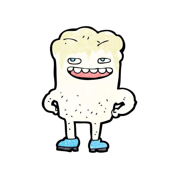悪い歯を漫画 — ストックベクタ