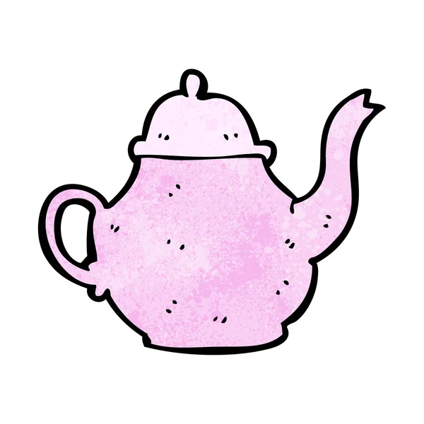 Cartoon teapot — Stock Vector