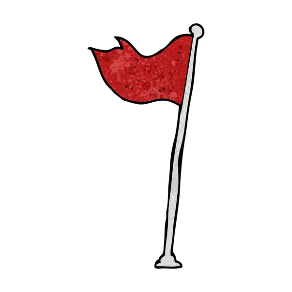 Мультфильм флаг — стоковый вектор