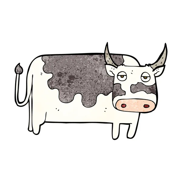 Vaca de dibujos animados — Vector de stock