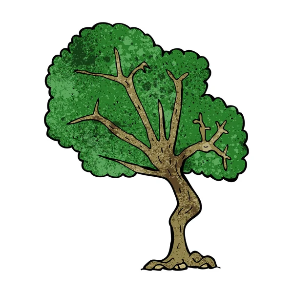 Cartoon-Baum — Stockvektor