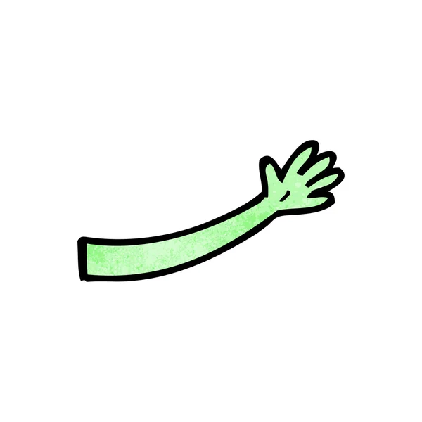 Cartoon-Monster Arm — Stockvektor