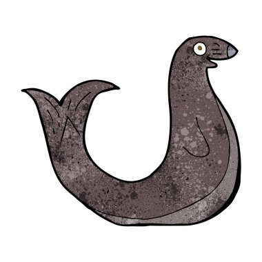 karikatür mutlu mühür