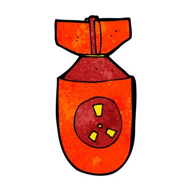 karikatür atom bombası