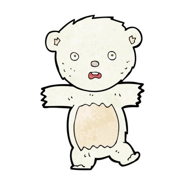 çizgi film şok kutupsal ayı yavrusu