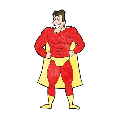 süper kahraman karikatür