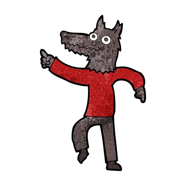 Человек-волк — стоковый вектор