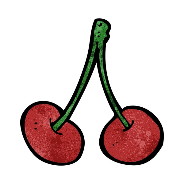 Карикатурные вишни — стоковый вектор