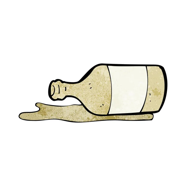 Cartoon gemorste bier — Stockvector