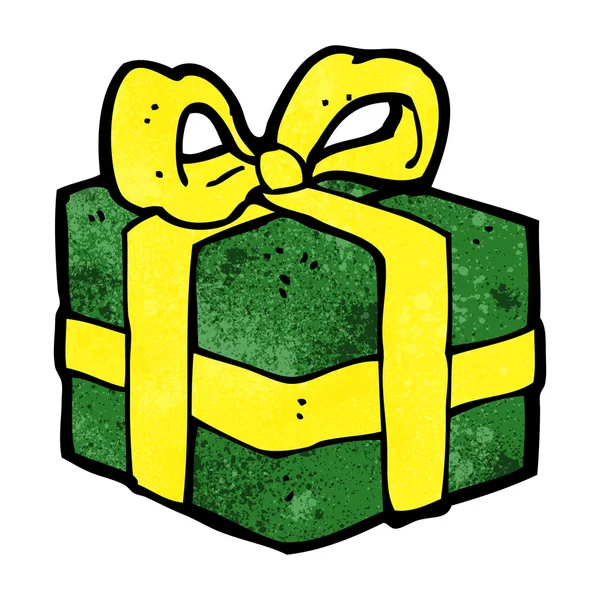 Cartoon kerstcadeau — Stockvector