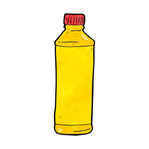 Dibujos animados botella de agua — Vector de stock