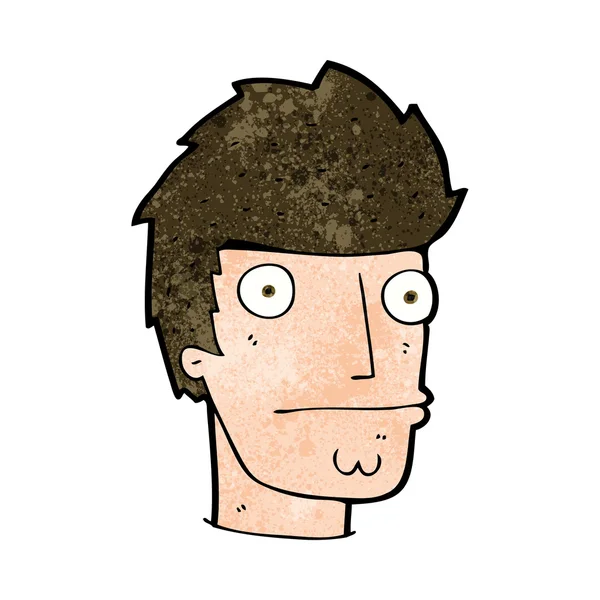 Cartoon nerveuze man — Stockvector