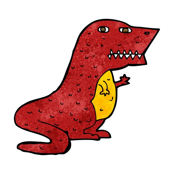 Zeichentrickdinosaurier — Stockvektor