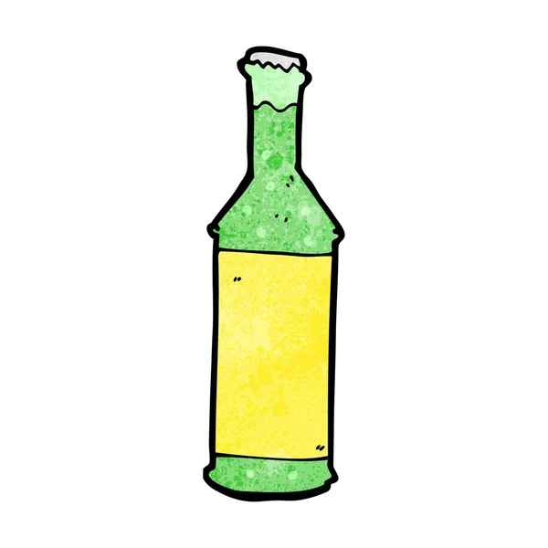 Garrafa de bebidas fizzy desenhos animados — Vetor de Stock