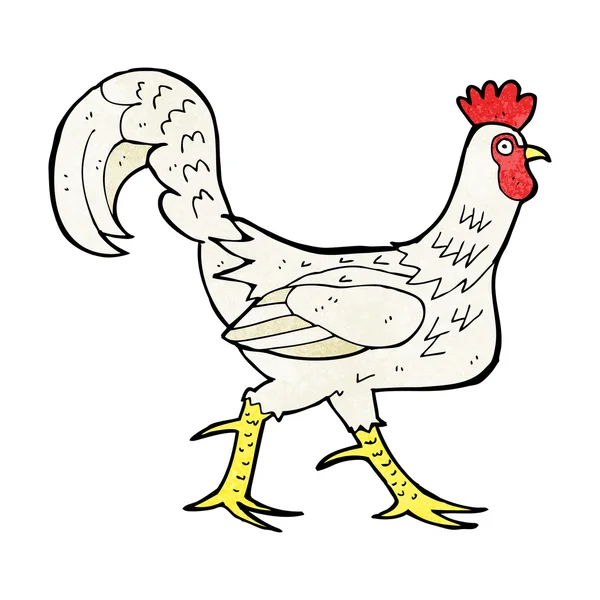 Cartoon cockerel — Stock Vector