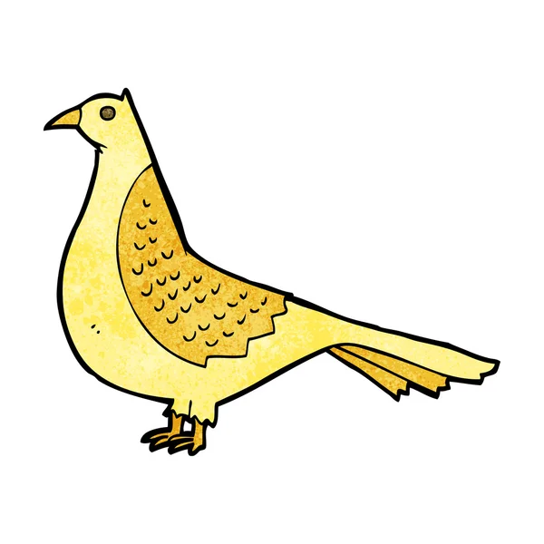 Pájaro de dibujos animados — Vector de stock