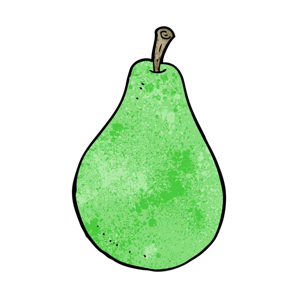 Poire de dessin animé — Image vectorielle