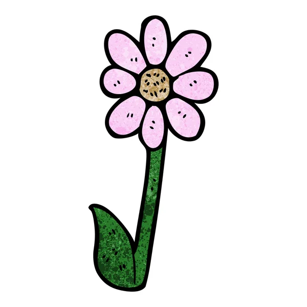 Flor de dibujos animados — Vector de stock