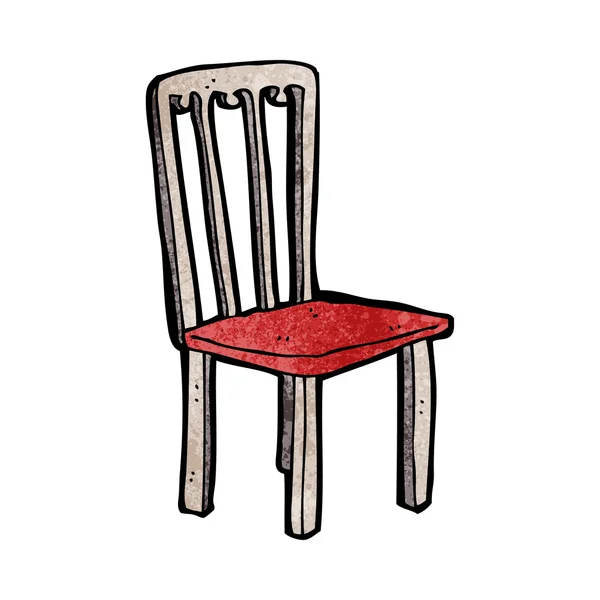 Vieille chaise de dessin animé — Image vectorielle