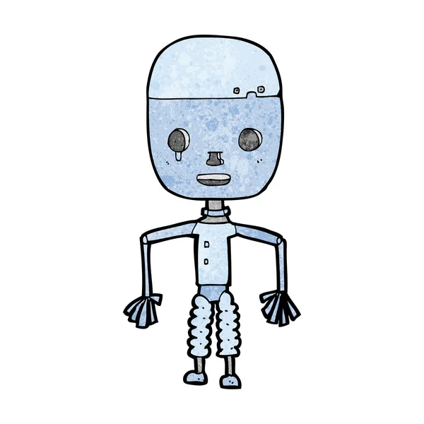 Çizgi film robotu — Stok Vektör