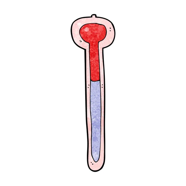 Cartoon thermometer — Stock Vector