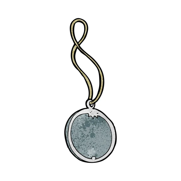 Cartoon pendant necklace — Stock Vector